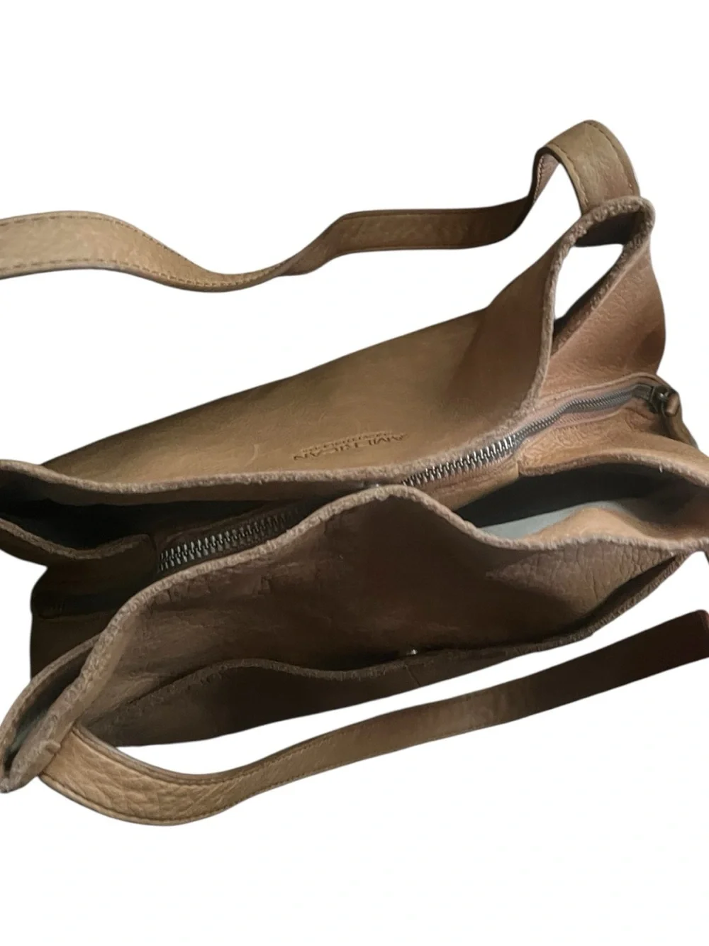 American Leather Liberty Hobo shopper Glove Tan Leather Bag.